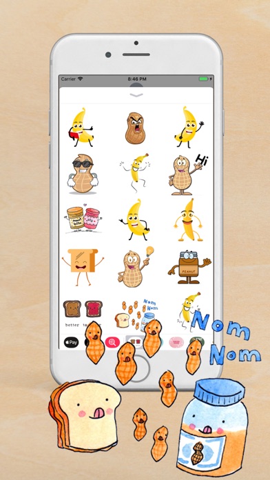 Peanut And Friends Stickers screenshot 2