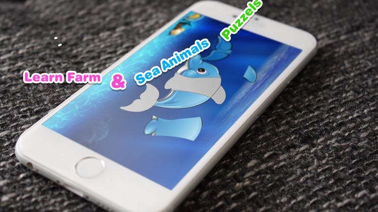 Learn Farm Sea Animals Puzzles screenshot-4