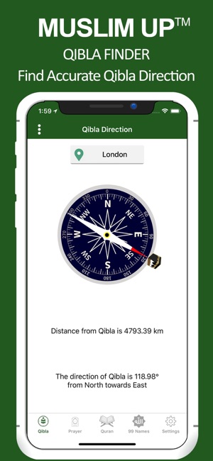 Muslim Up Qibla, Quran & Salah(圖1)-速報App