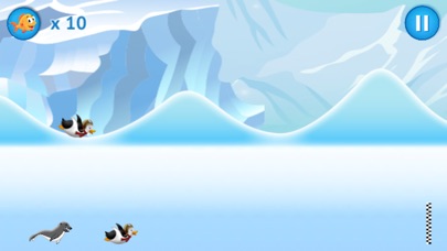 Penguin Racing: Slide and Fly screenshot 3