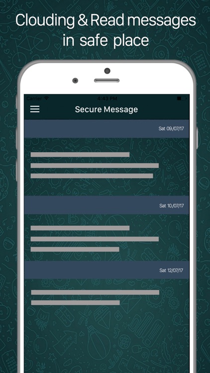 Encrypted Text Chat Locker App