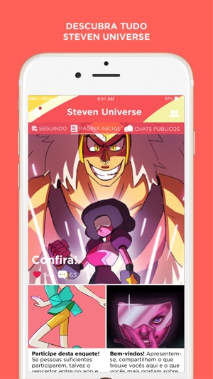 Amino para: Steven Universe