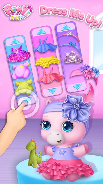 Pony Sisters Baby Horse Care - No Ads screenshot-3