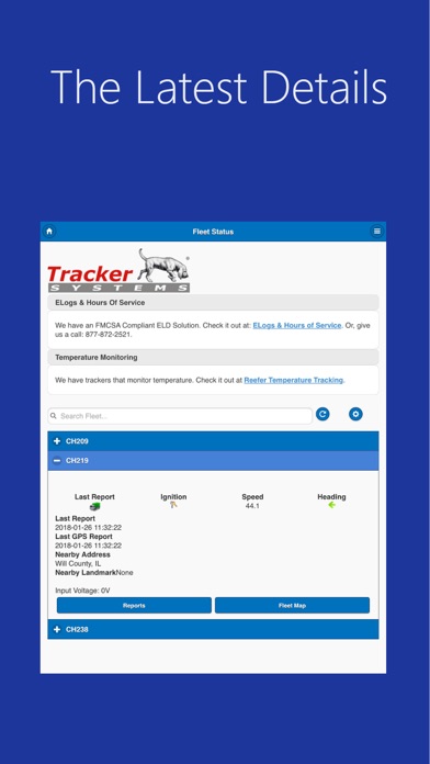 MyTracker for Tracker Systems screenshot 2