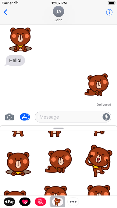Mr Brown Bear Animated screenshot 3