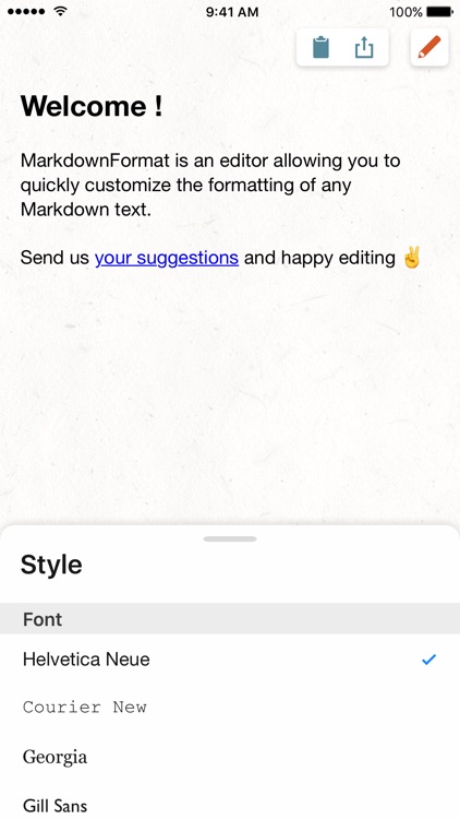 MD Format, a MarkDown editor with style