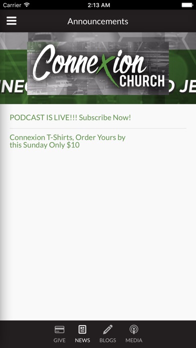 Connexion Church Paducah screenshot 4