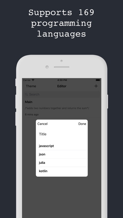 Editor - Code Text Editor screenshot 4