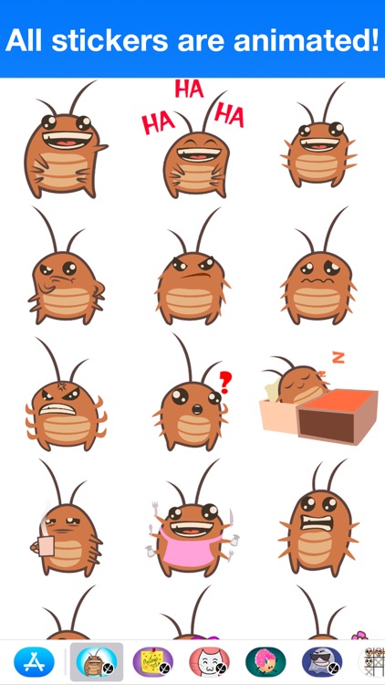 Cockroach - Animated stickers