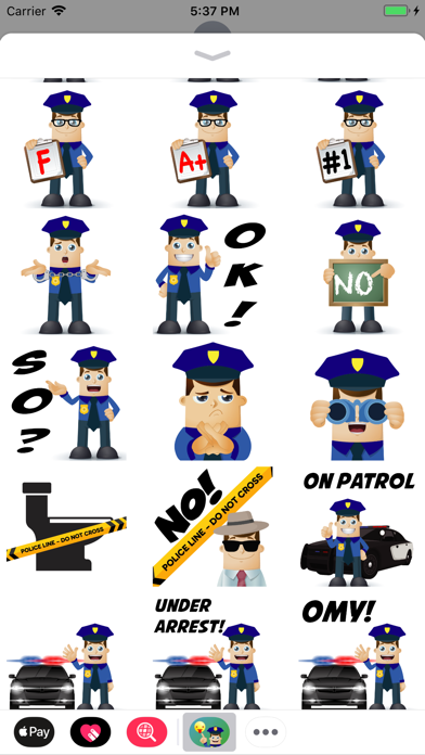 Police Moji-Emoji for Police screenshot 2