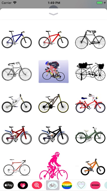 Bicycle Stickers: Bike It Up screenshot-3