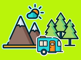 Why you should install Outdoor Sports Camp Stickers Stickers app