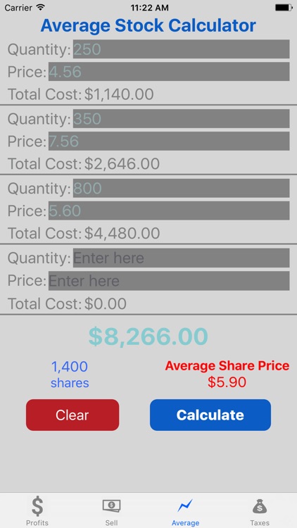 Stock Target Calculator Pro screenshot-3