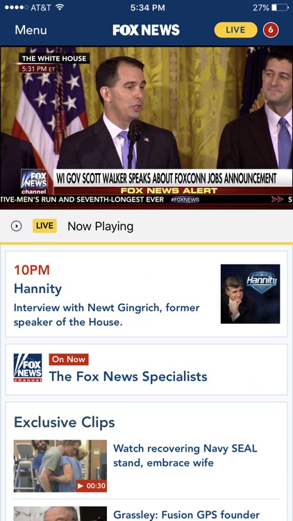 Fox News: Live Breaking News