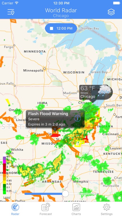 NOAA World Radar – Rain, Hurricanes & Weather screenshot-3