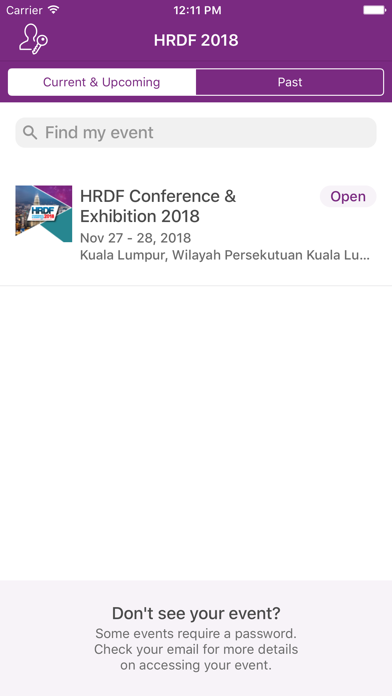 How to cancel & delete HRDF Conf & Exhibition 2018 from iphone & ipad 2