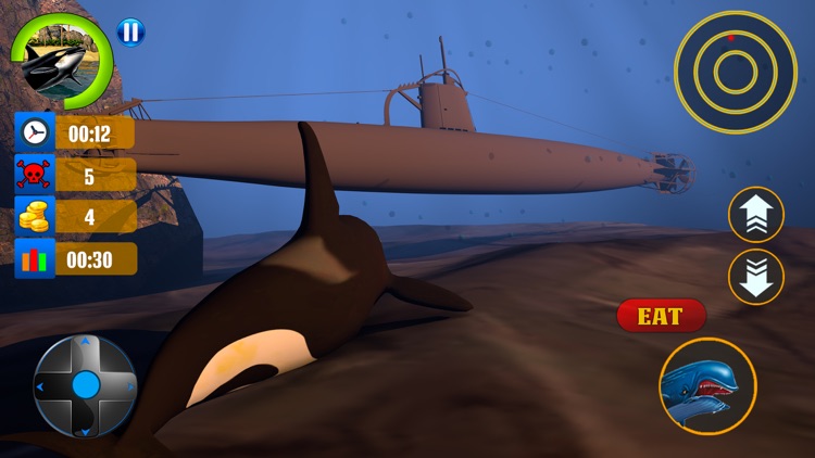 Blue Whale Simulator Game 3D