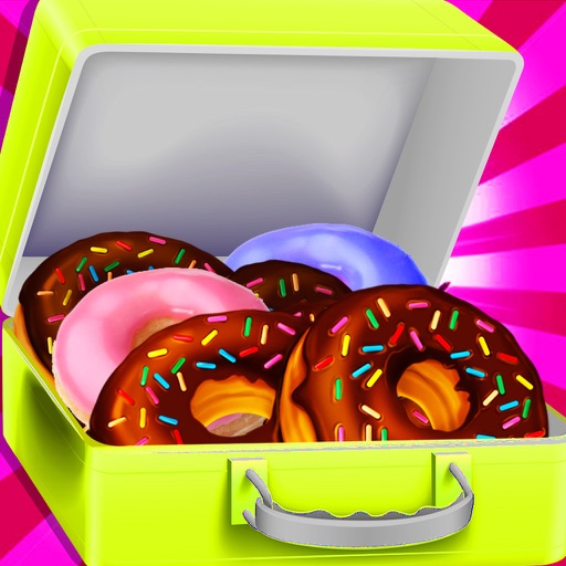 Lunch Box Maker- Donuts Shop