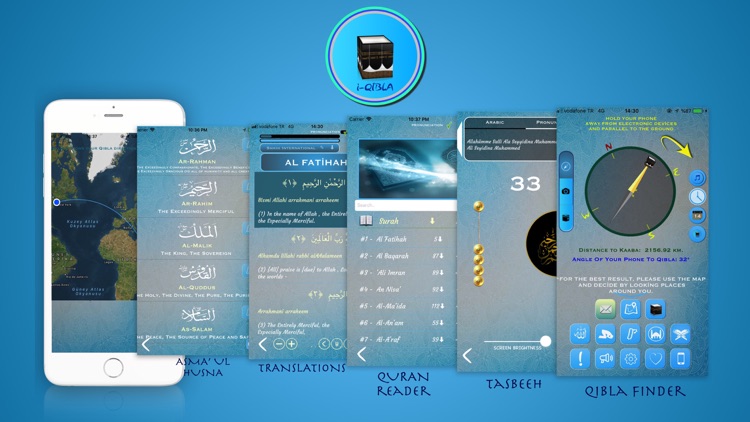 Qibla Finder, Qibla Compass