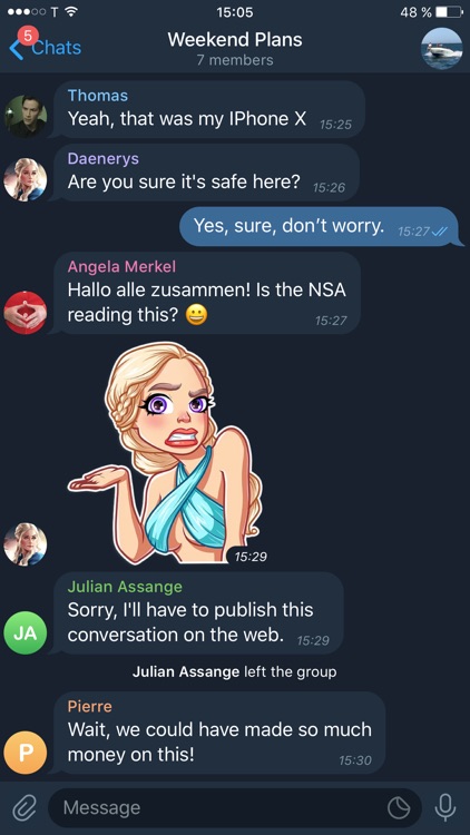 Telegram X