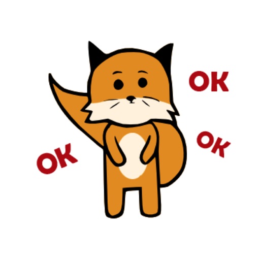 Cutie Fox Animated Stickers icon