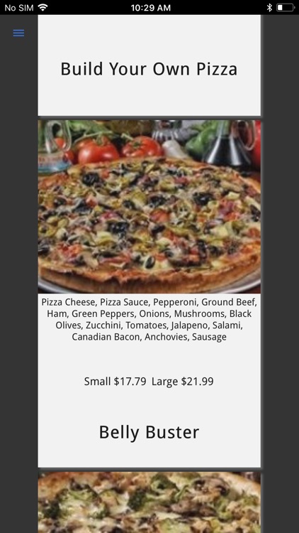 Rossi's Pizza 607