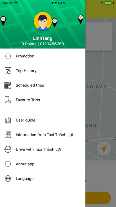 Taxi Thành Lợi screenshot 3