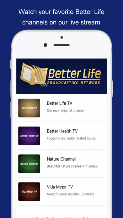 How to cancel & delete Better Life TV from iphone & ipad 1