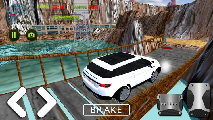 4x4 Range Rover Game 3D screenshot-3