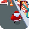 Santa In Traffic