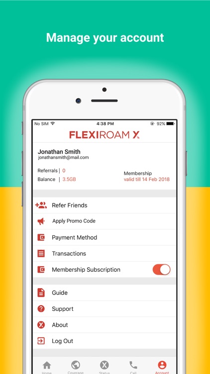 Flexiroam X screenshot-3