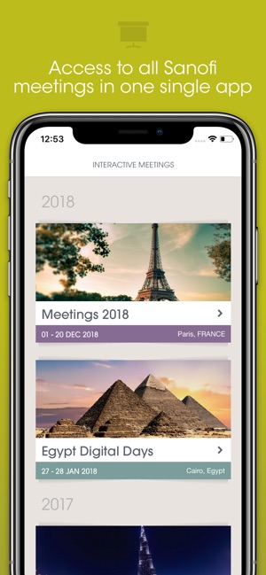 Interactive Meetings by Sanofi
