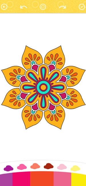 Draw Mandala Coloring Book(圖4)-速報App