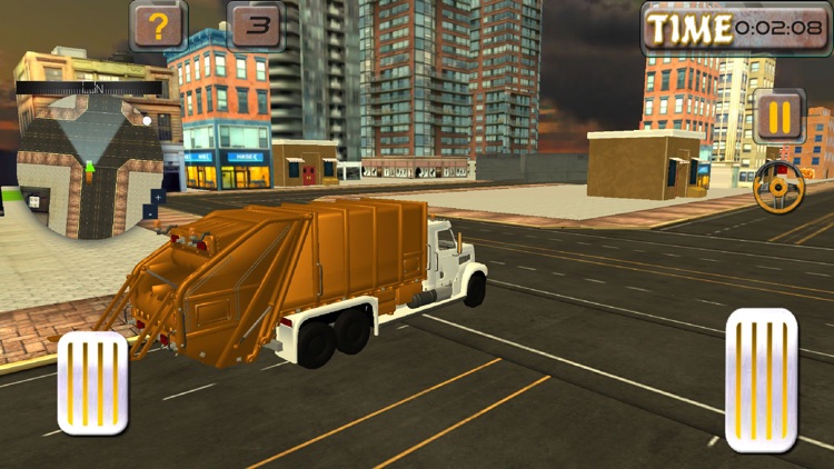 Garbage Truck Drive Clean City screenshot-7