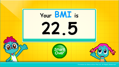 BMI App screenshot 2