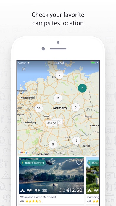 Camping&Co: Camping in Europe screenshot 4