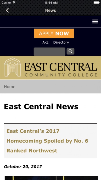 East Central Community College