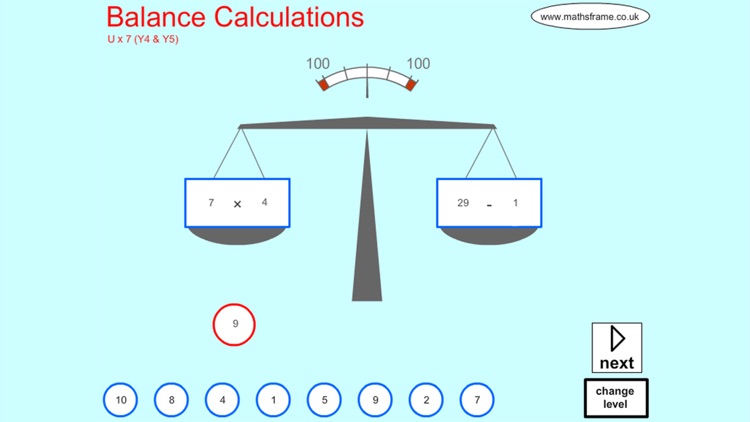 Balancing Calculations screenshot-3