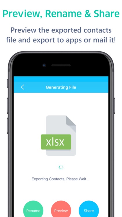 Contacts to Excel , PDF , CSV