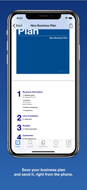 business plan for startups on the app store