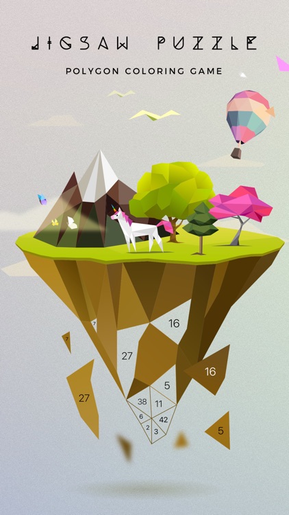 UNICORN: Low Poly Puzzle Game screenshot-0