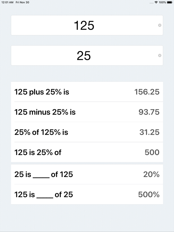 Screenshot #4 pour Percent Pro - Calculator