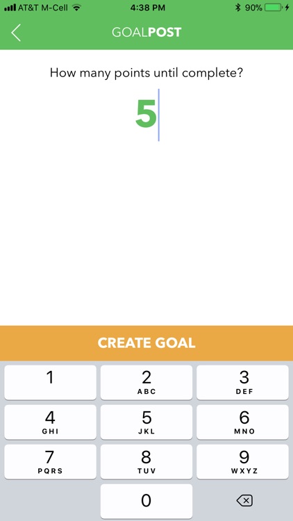 GoalPost - Goal Tracker