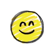 Pencil drawing smiley emoji pack