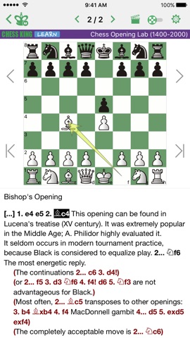 Chess Opening Lab (1400-2000)  App Price Intelligence by Qonversion