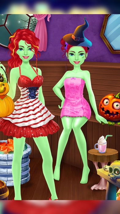 Halloween Makeup and Hairsalon screenshot 3