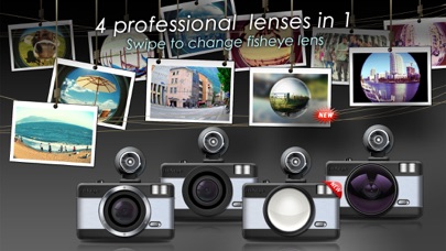 Fisheye Pro - LOMO Lens Camera Screenshots