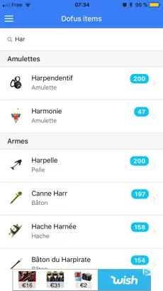 Captura 1 Dofus items iphone