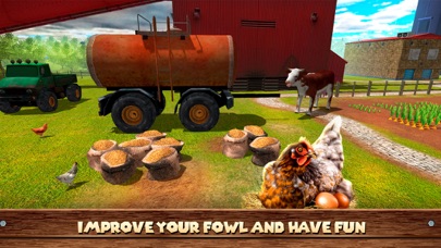 Farm Chicken Survival Sim 3D screenshot 3