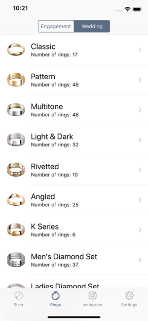 Ring Size Chart Online Ipad